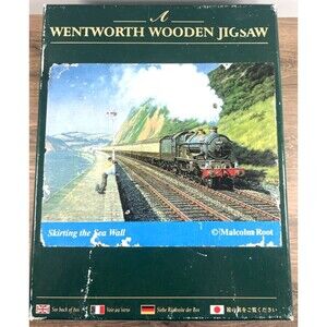 Wentworth Skirting the Sea Wall Malcolm Root GWR Dawlish 250 Piece Jigsaw Puzzle